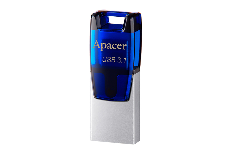 USB OTG 3.1 16GB Apacer AH179 Màu Xanh Dương