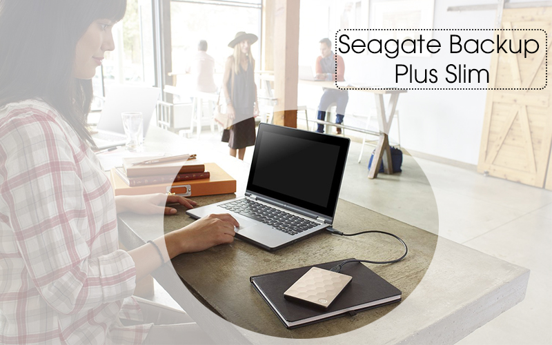 Ổ cứng HDD 1TB Seagate Backup Plus Ultra Slim Gold sao lưu dữ liệu của máy tính Ổ cứng HDD 1TB Seagate Backup Plus Ultra Slim Gold sao lưu dữ liệu của máy tính