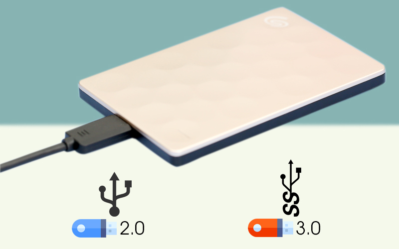 Chuẩn kết nối thông dụng trên Ổ cứng HDD 1TB Seagate Backup Plus Ultra Slim Gold Chuẩn kết nối thông dụng trên Ổ cứng HDD 1TB Seagate Backup Plus Ultra Slim Gold