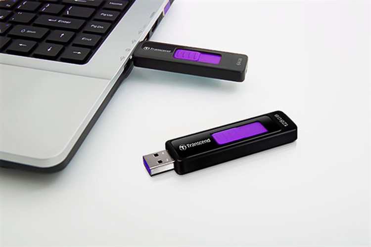 USB 3.1 32GB Transcend JetFlash 760 Màu Đen