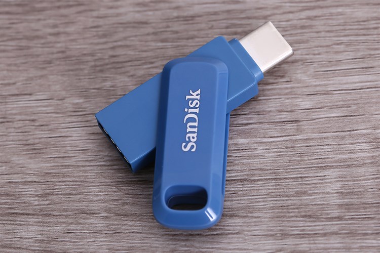 USB OTG 3.1 512GB Type C Sandisk SDDDC3 Màu Xanh Dương