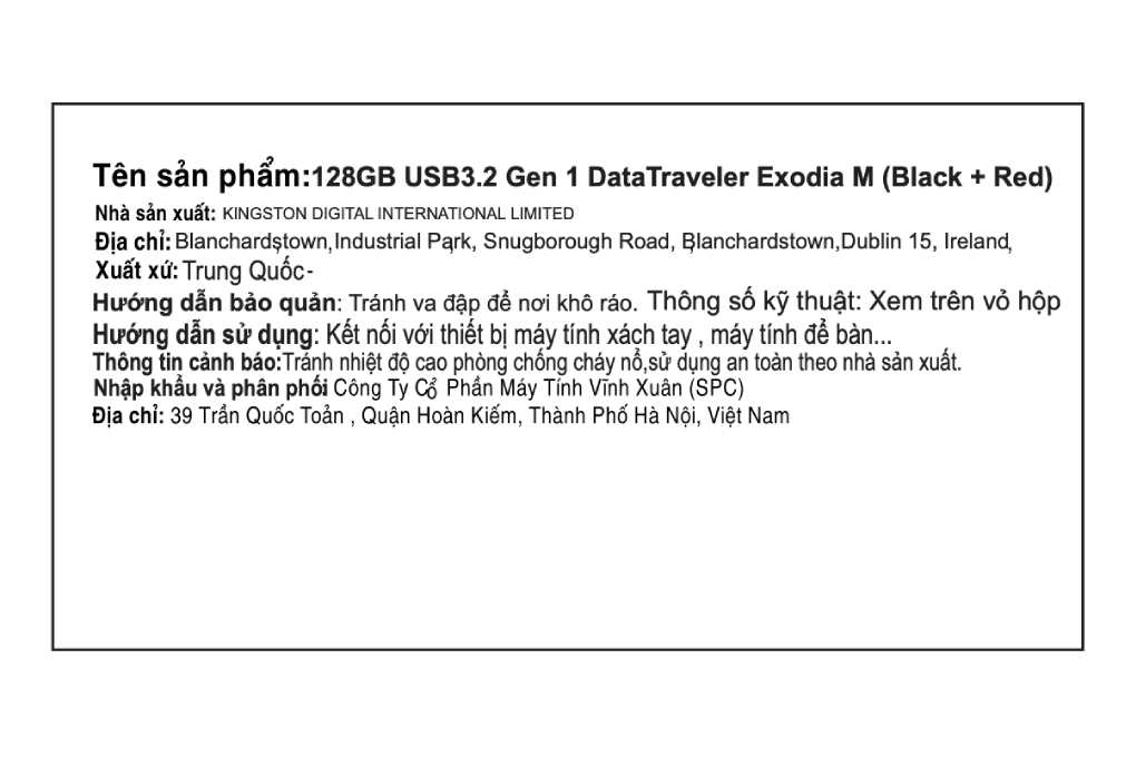 USB 3.2 128GB Kingston DataTraveler Exodia DTXM - 4