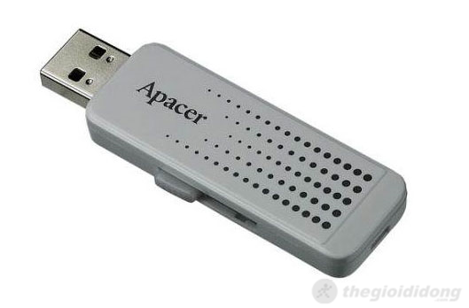Apacer AH323 dễ dàng kết nối bằng cổng USB 2.0 Apacer AH323 dễ dàng kết nối bằng cổng USB 2.0