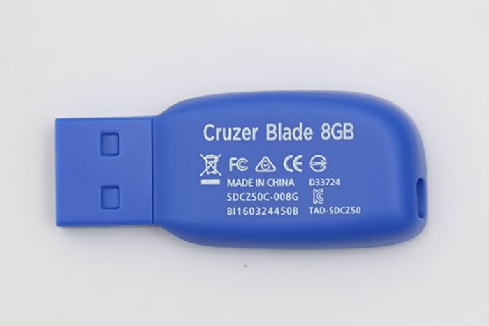 USB 2.0 8GB Sandisk SDCZ50 Màu Xanh Dương