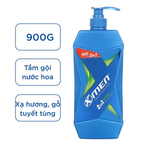 Tắm gội 2 in 1 X-men Wood Sport thơm lâu 900g