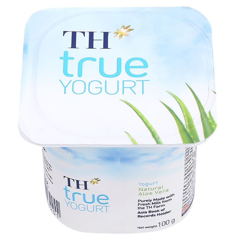 Lốc 4 hộp sữa chua trái cây TH true YOGURT vị nha đam 100g (từ 1 tuổi) 3