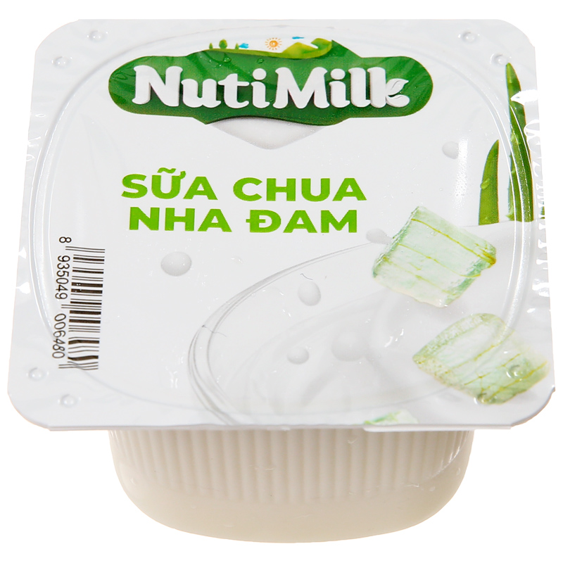 Lốc 4 hộp sữa chua trái cây Nutimilk vị nha đam 100g (từ 1 tuổi) 3