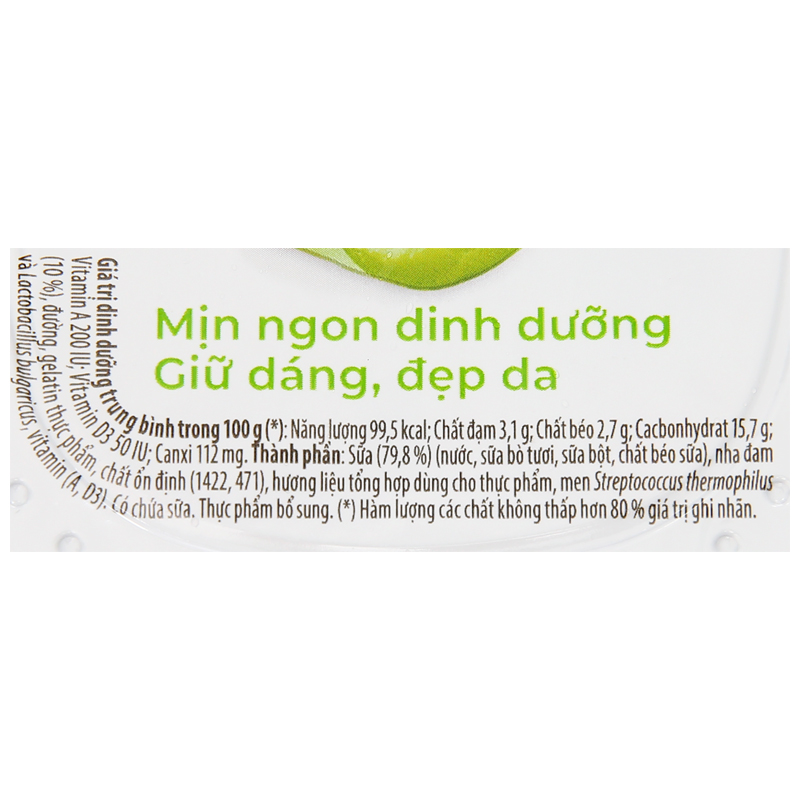 Lốc 4 hộp sữa chua trái cây Nutimilk vị nha đam 100g (từ 1 tuổi) 6