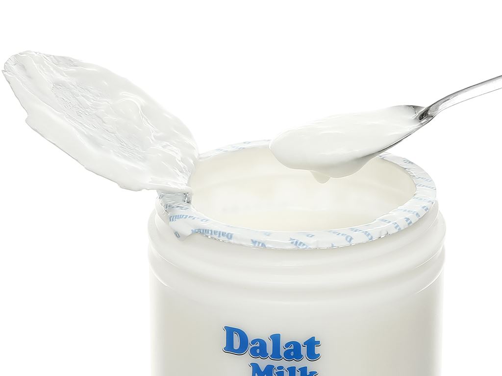 Sữa chua có đường Dalat Milk hộp 500g 4