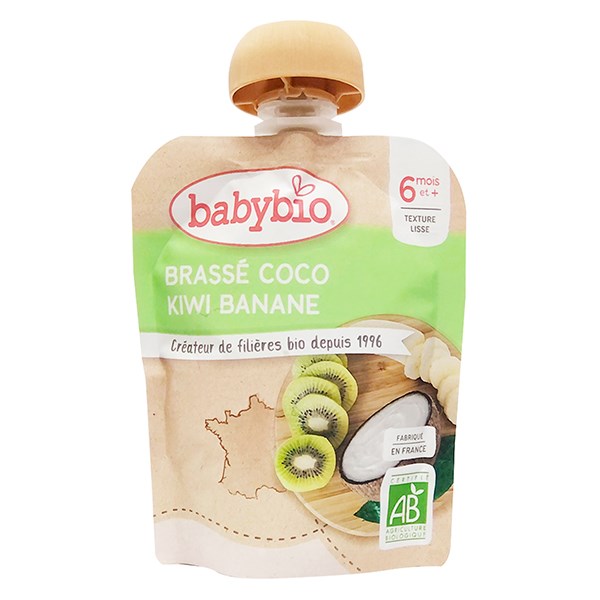 Sữa chua yến mạch Babybio vị chuối 85g (từ 6 tháng) thơm ngon, bổ dưỡng - AVAKids.com