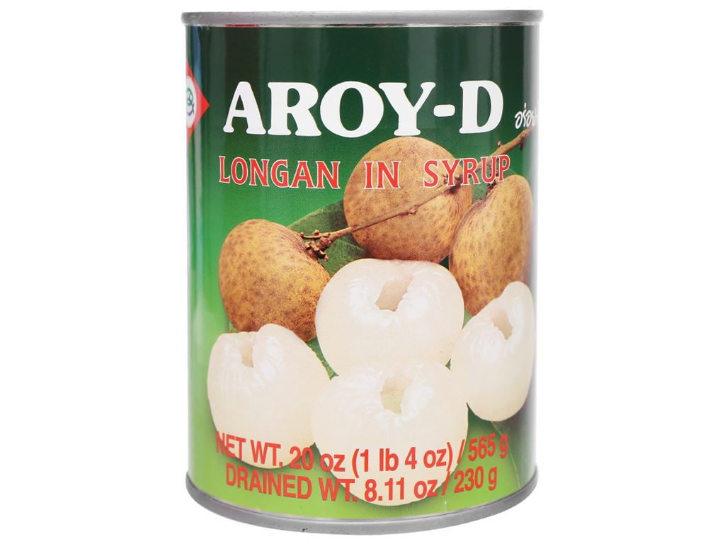 Nhãn ngâm đường Aroy-D 565g 1