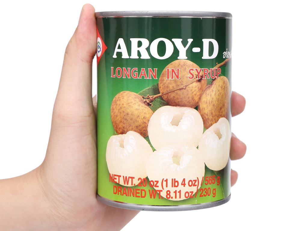 Nhãn ngâm đường Aroy-D 565g 5
