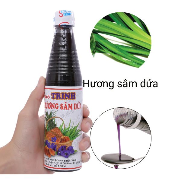 Sirô Trinh hương sâm dứa 350ml