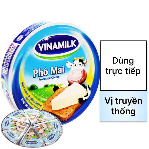 Phô mai Vinamilk 120g (8 miếng)