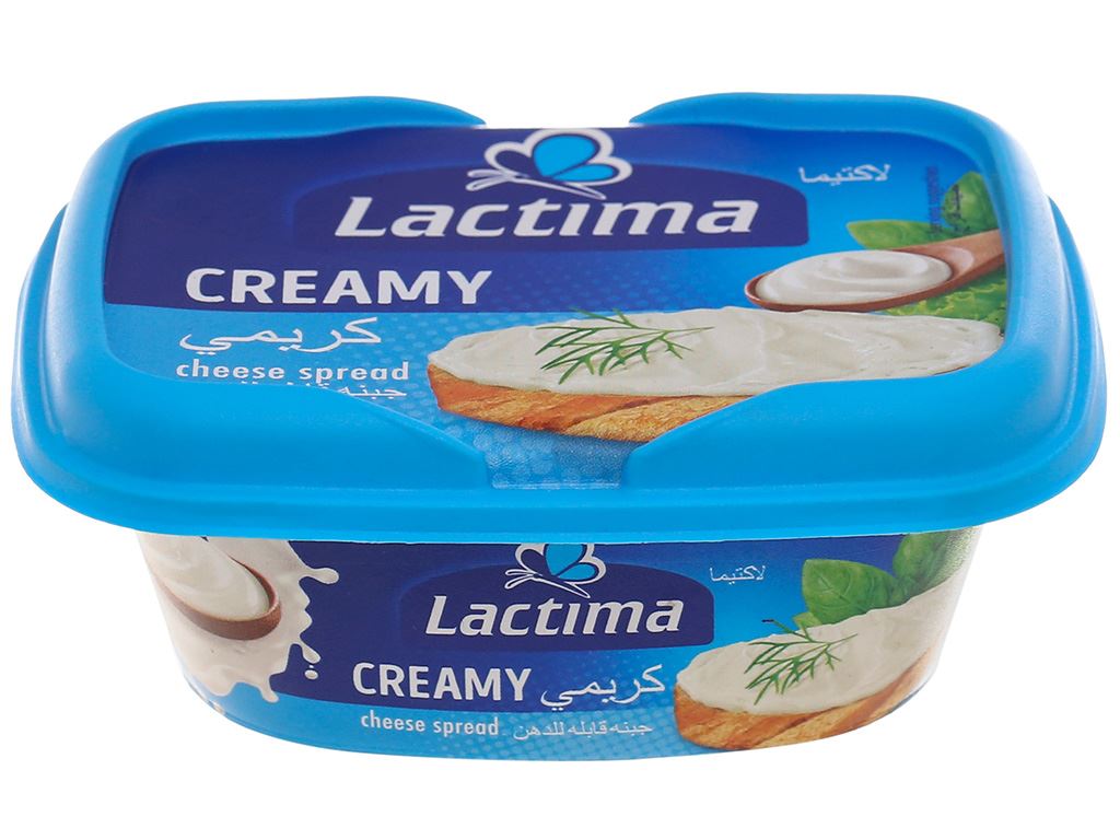 Phô mai Lactima Creamy hộp 150g 3