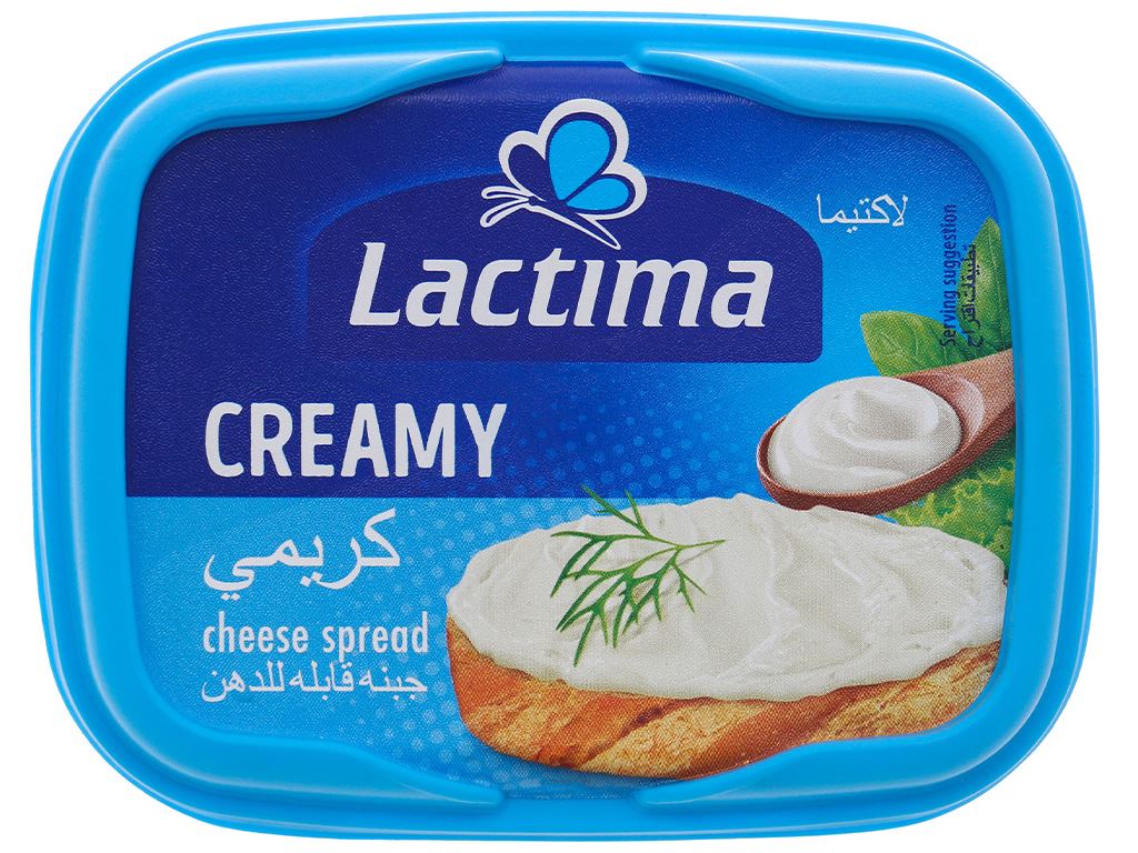 Phô mai Lactima Creamy hộp 150g 4