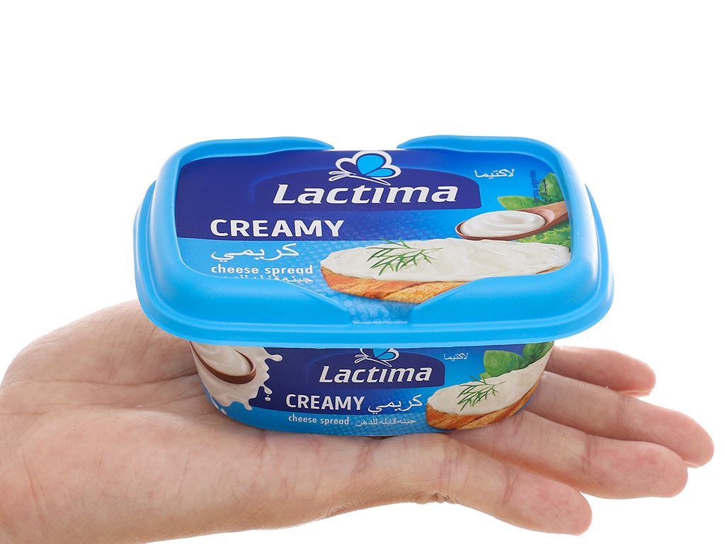 Phô mai Lactima Creamy hộp 150g 6