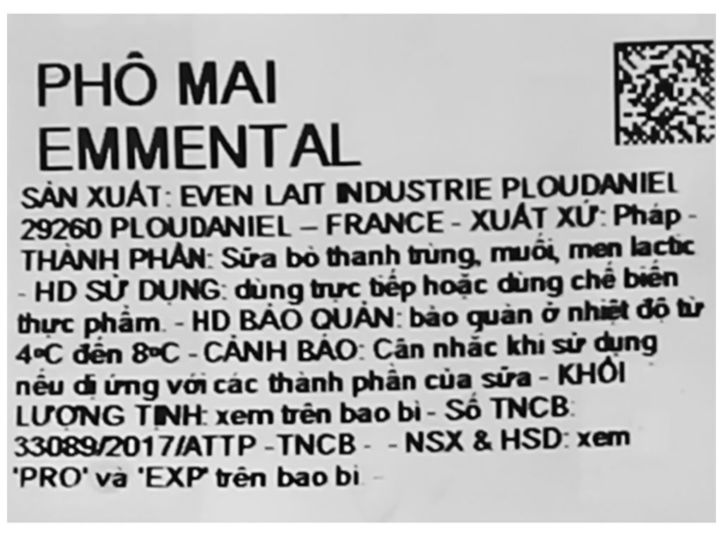 Phô mai sợi Paysan Breton gói 70g 6
