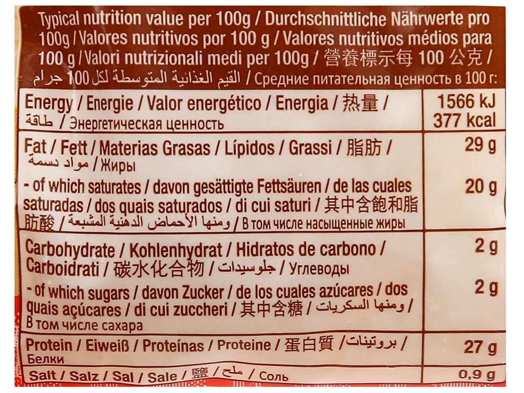 Phô mai sợi Paysan Breton gói 70g 5
