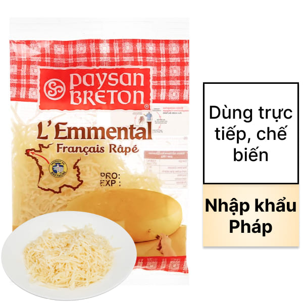 Phô mai sợi Paysan Breton gói 70g