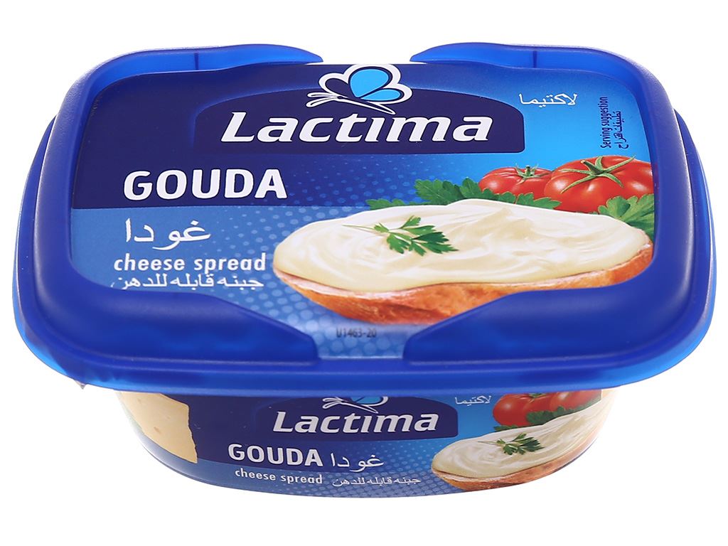 Phô mai phết Lactima Gouda hộp 150g 4