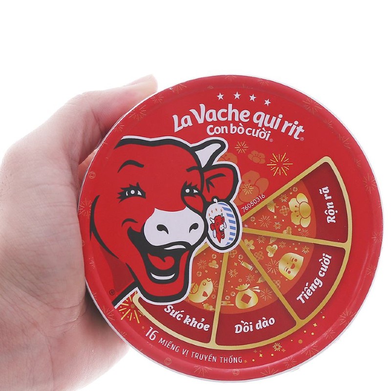 Phô mai Con Bò Cười vị truyền thống hộp 16 miếng 224g (từ 1 tuổi) 4