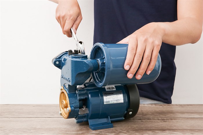 Máy bơm nước tăng áp Panasonic A-200JAK 200W Màu Xanh Dương