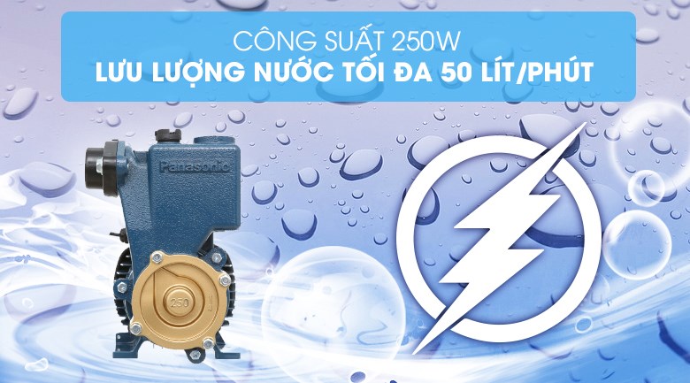 Máy bơm nước đẩy cao Panasonic GP-250JXK-SV5 250W - 4