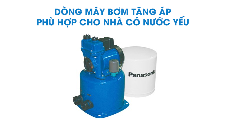 Máy bơm nước tăng áp Panasonic A-130JTX 125W - Sử dụng cùng lúc nhiều thiết bị