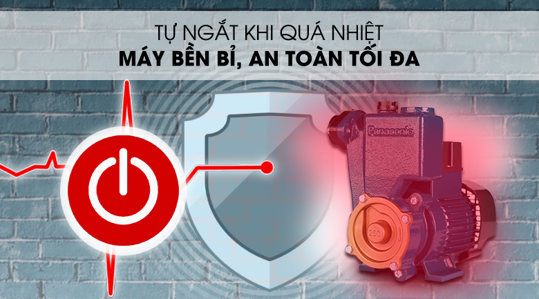 Máy bơm nước đẩy cao Panasonic GP-250JXK-NV5 250W