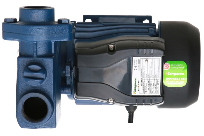 Máy bơm nước đẩy cao chân không Kangaroo KG 200BP 200W Màu Xanh Dương