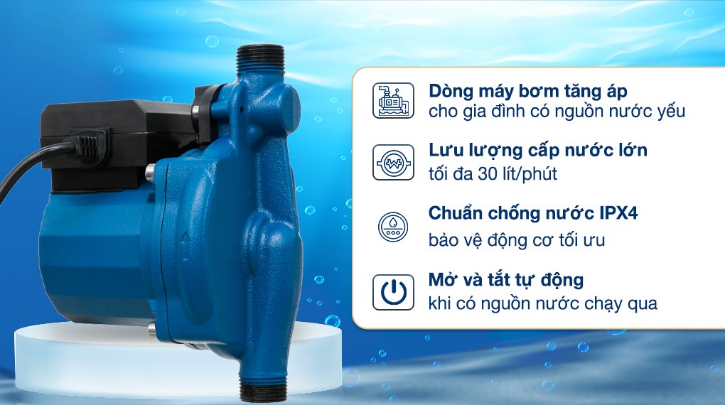 Máy bơm nước tăng áp Kangaroo KG 180ZP 180W