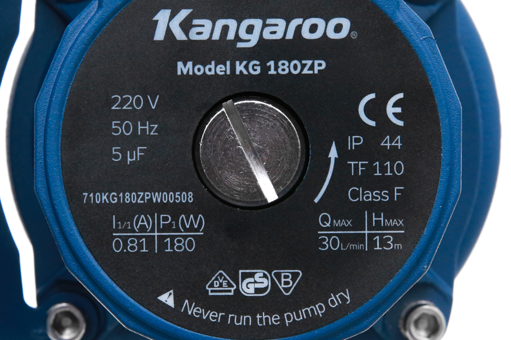 Mua máy bơm nước tăng áp Kangaroo KG 180ZP 180W