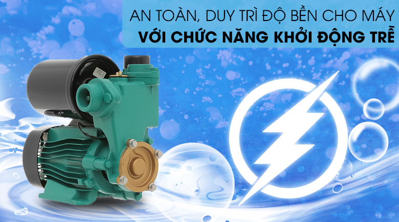 Máy bơm nước Kangaroo KG380A -  An toàn với chức năng khởi động trễ