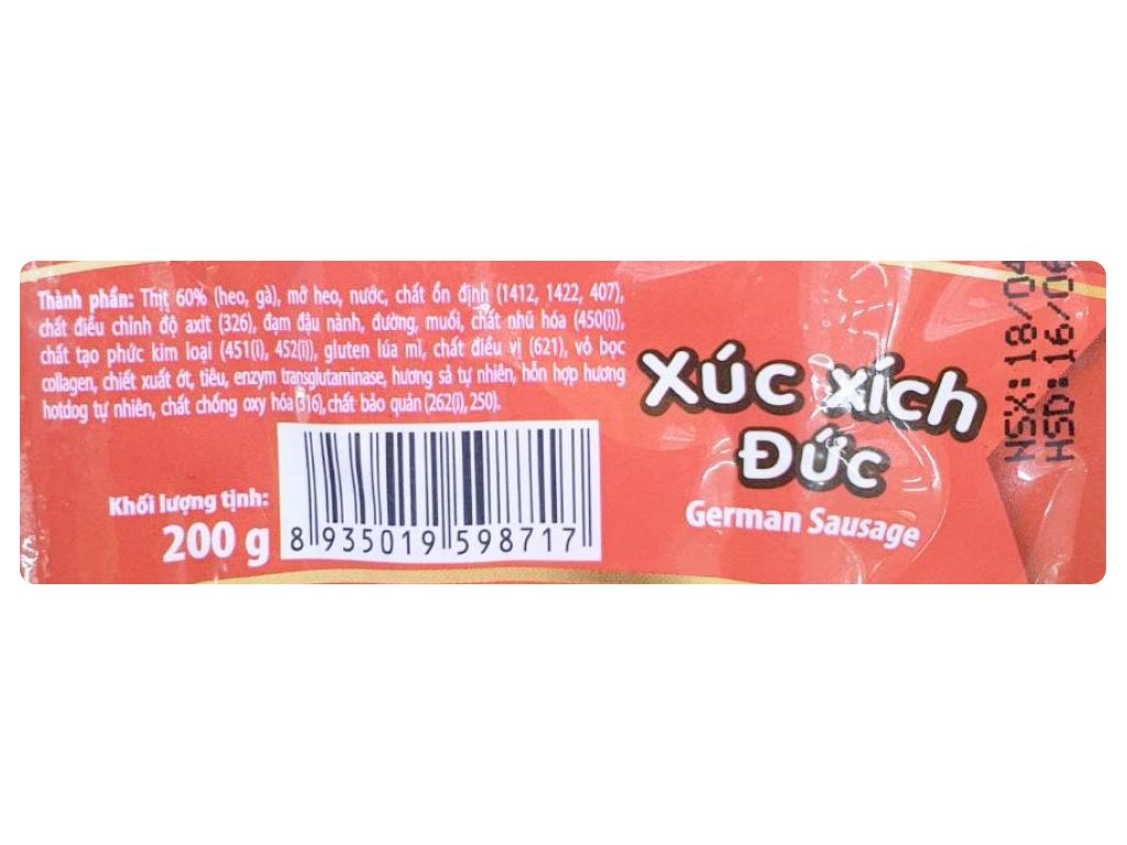 Xúc xích Đức Le Gourmet gói 200g 3