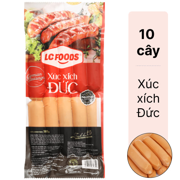 Xúc xích Đức La Cusina gói 500g