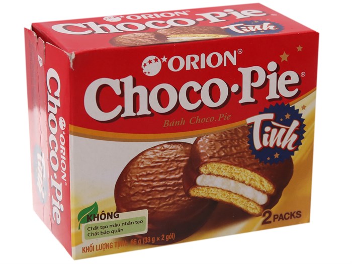 Chocopie là loại bánh rất ngon nhưng ăn bánh Chocopie có béo không