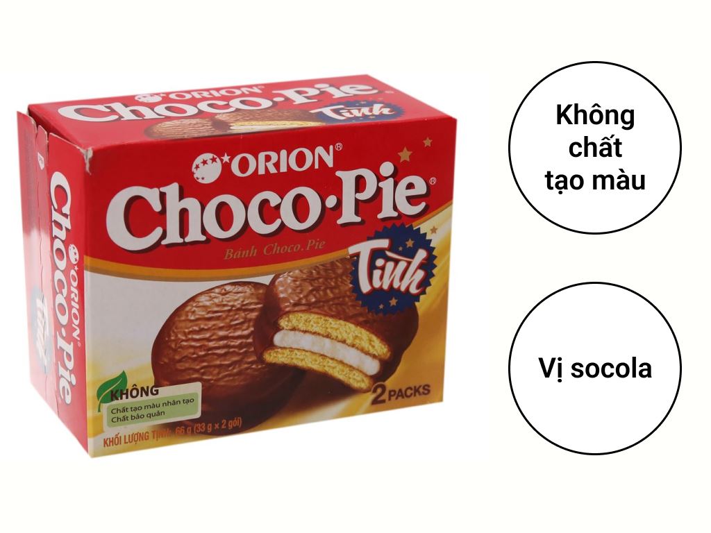 Bánh Choco-pie hộp 66g (2 cái) 3
