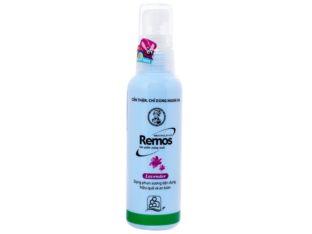Xịt chống muỗi Remos hương Lavender 60ml 1