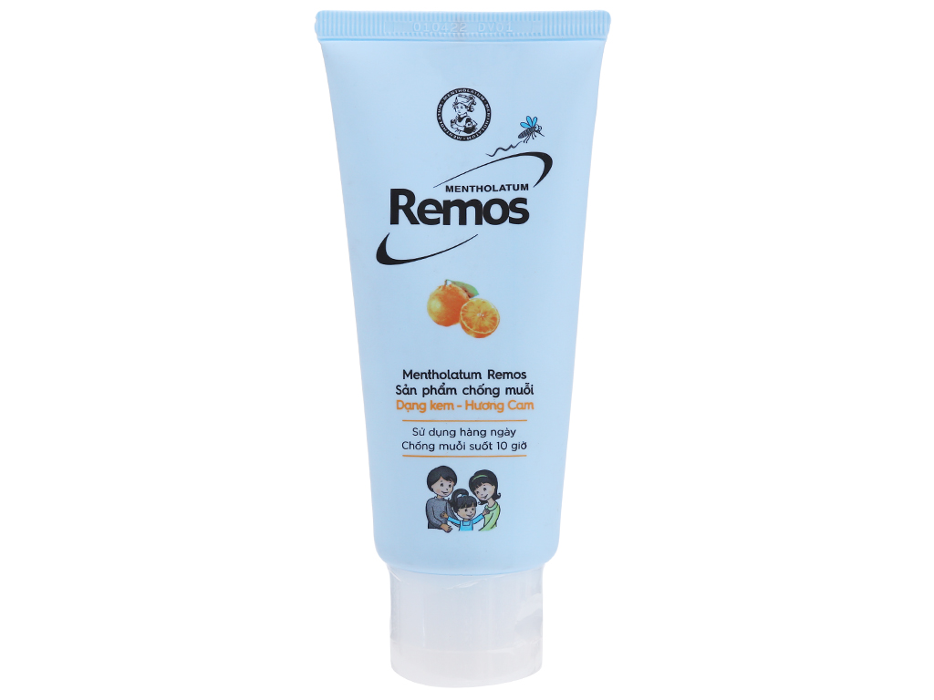 Kem chống muỗi Remos hương cam 70g 1