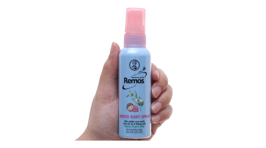 Xịt chống muỗi Remos Baby Spray cho bé