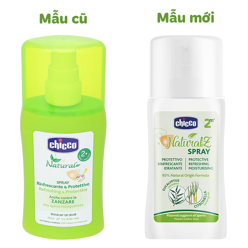Xịt đa năng xua muỗi Chicco NaturalZ 100 ml chiết xuất tinh dầu tự nhiên (từ 2 tháng) 2
