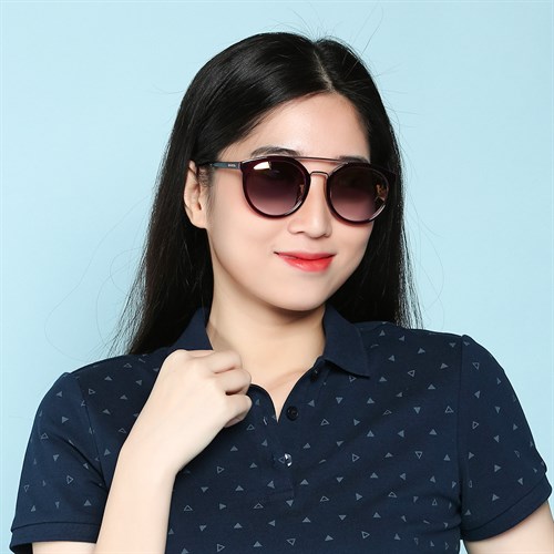 Mắt kính thời trang Nữ Guess GU7387F_53_71U Màu Đỏ