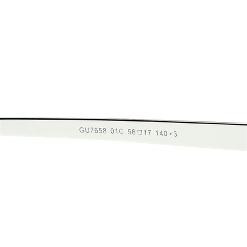 Mắt kính thời trang Nữ Guess GU7658_56_01C Màu Đen - Bạc