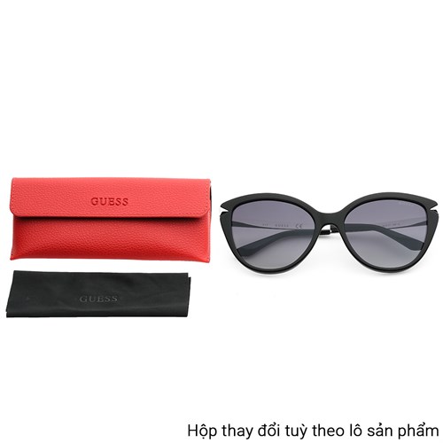 Mắt kính thời trang Nữ Guess GU7658_56_01C Màu Đen - Bạc