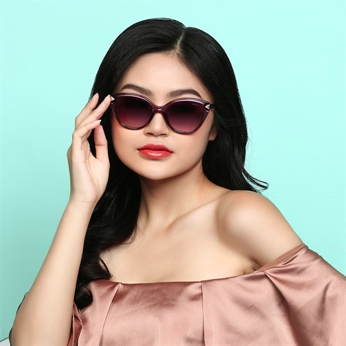 Mắt kính thời trang Nữ Guess GU7658_56_81Z Màu Đỏ