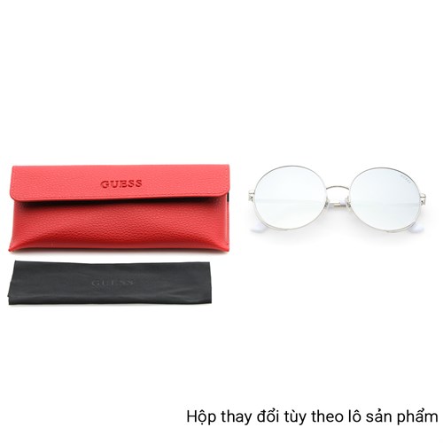 Mắt kính thời trang Nữ Guess GU7606_57_20C Màu Trắng - Bạc