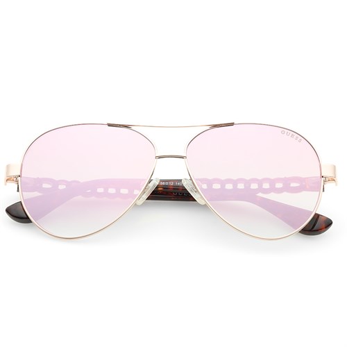 Mắt kính thời trang Nam Guess GU7518S_58_28G Màu Đen - Vàng