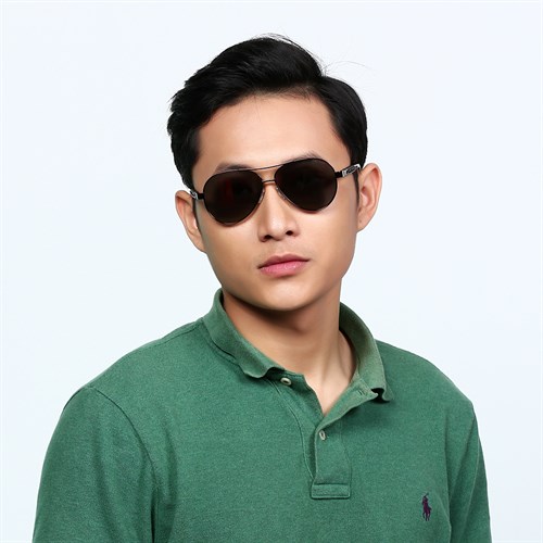 Mắt kính thời trang Nam Guess GU7518S_58_49G Màu Đen - nâu