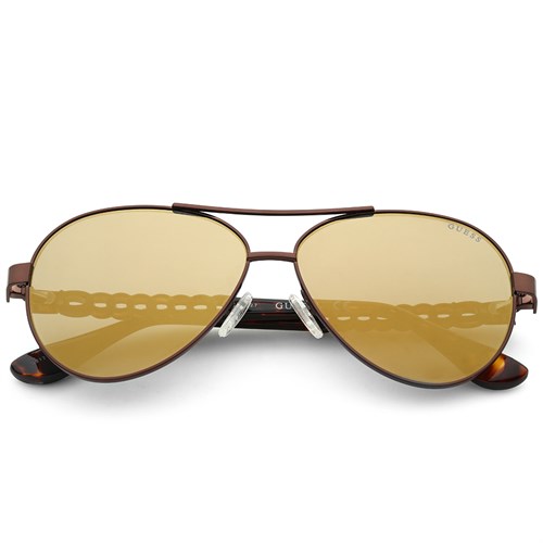 Mắt kính thời trang Nam Guess GU7518S_58_49G Màu Đen - nâu